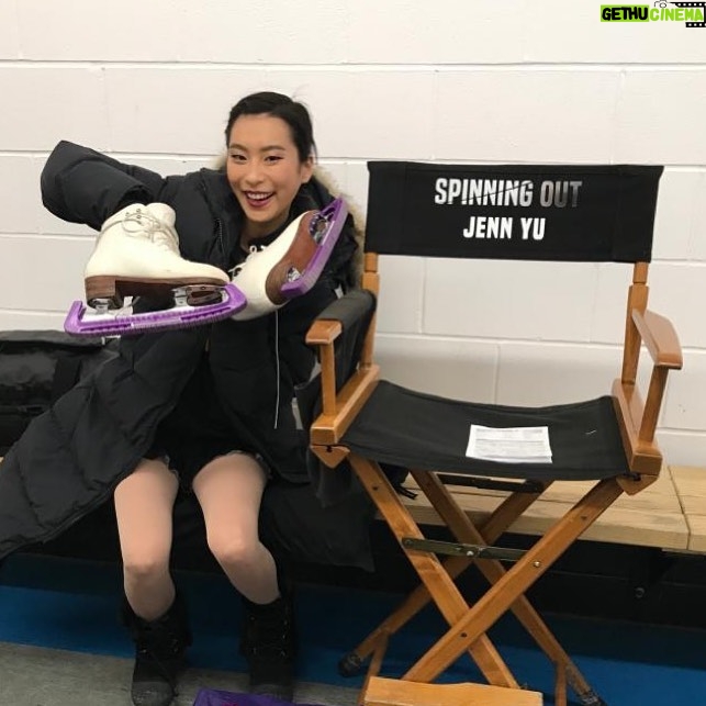 Amanda Zhou Instagram - Feeling really grateful to have the opportunity to be Jenn Yu and to be a part of telling stories that are not far from my skating peers and I, from our skating days. Thank you to ladies @KG ladies, @robin_rdccasting @netflixca @samanthaportstratton @lnrolsen @thisislizallen @torytunnell @maythemschwartzbewithyou @mattdirector @blueicepictures @jonathanoliveira1983 and my mama for providing the resources to develop this skill ❤️ (I am sorry if I missed anyone, let me know!) . #spinningoutnetflix #amandazhou #soexciting #actress #thankfulthursday