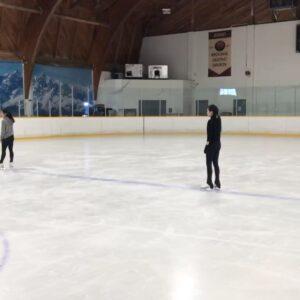 Amanda Zhou Instagram - After 11 years and getting back into it...here is some rough #bts of some unseen footage from rehearsal choreographed by @kawaharasarah with my stunt double @lilika.zheng #tbt to last year for first season of #spinningoutnetflix . . . . #musclememory #amandazhou