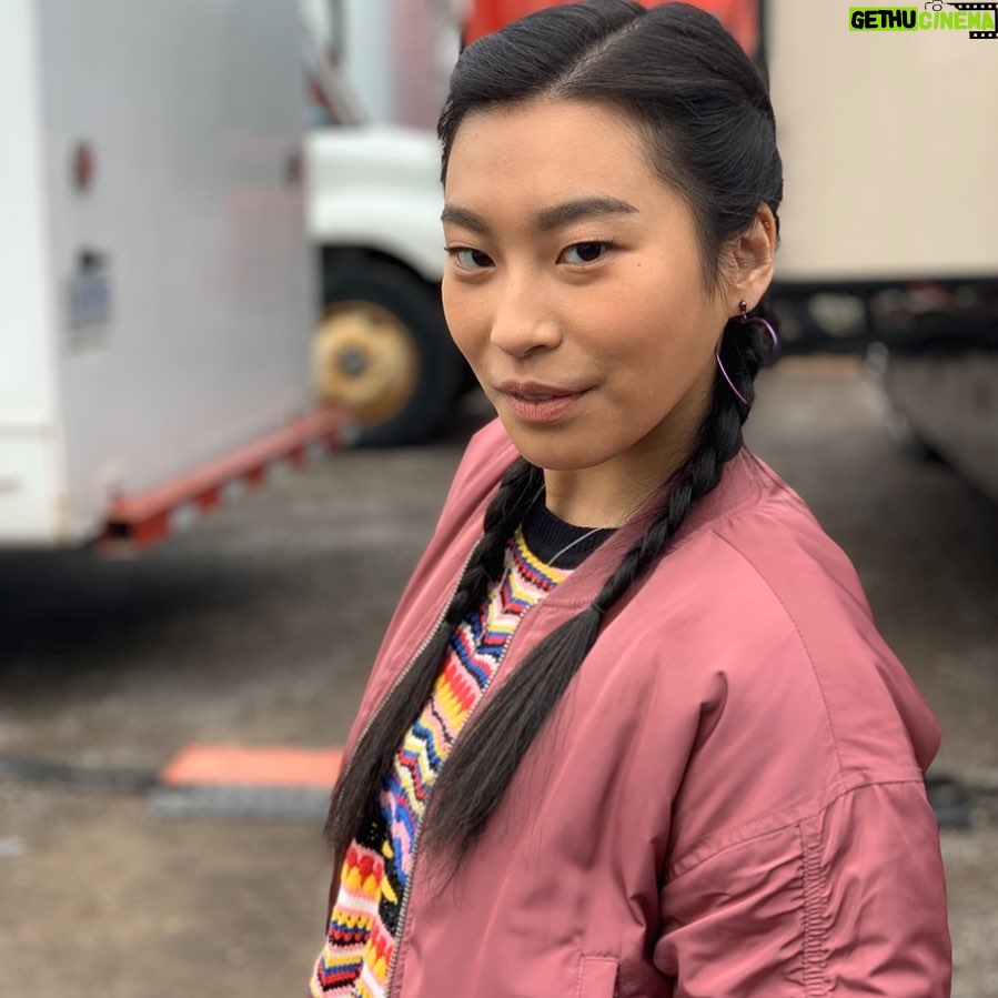 Amanda Zhou Instagram - Have you seen Spinning Out yet? Catch it on Netflix now! @spinningoutnetflix . also thank you for the great photo @iamwillkemp . . . #spinningout #thespinners #amandazhou #netflix