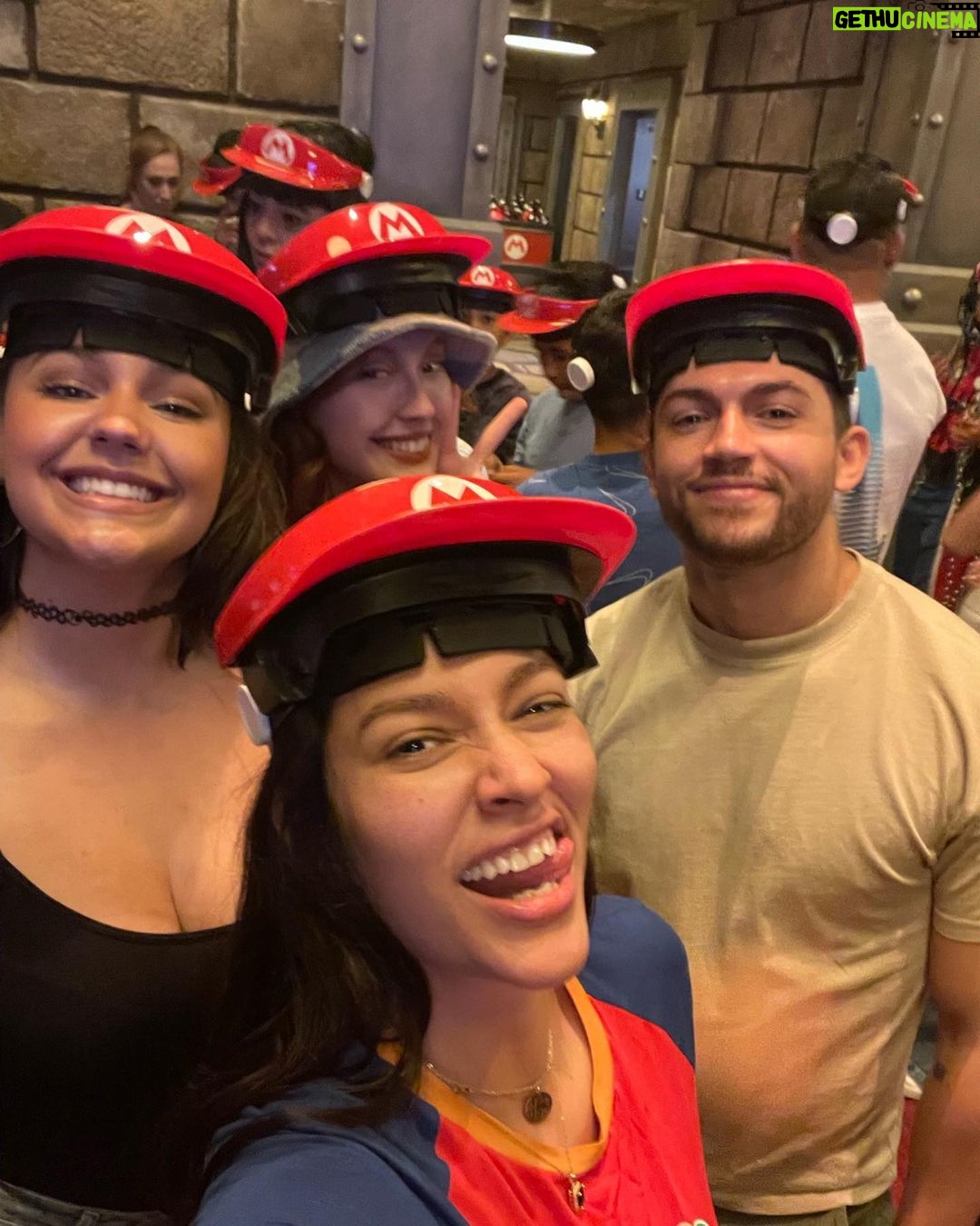 Amber Frank - 5.1K Likes - Thank you @unistudios for treating my besties and me to the most FUN DAY EVER!!! Super Mario world is the coolest thing Iβve ever experienced!!!π#AtUniversal