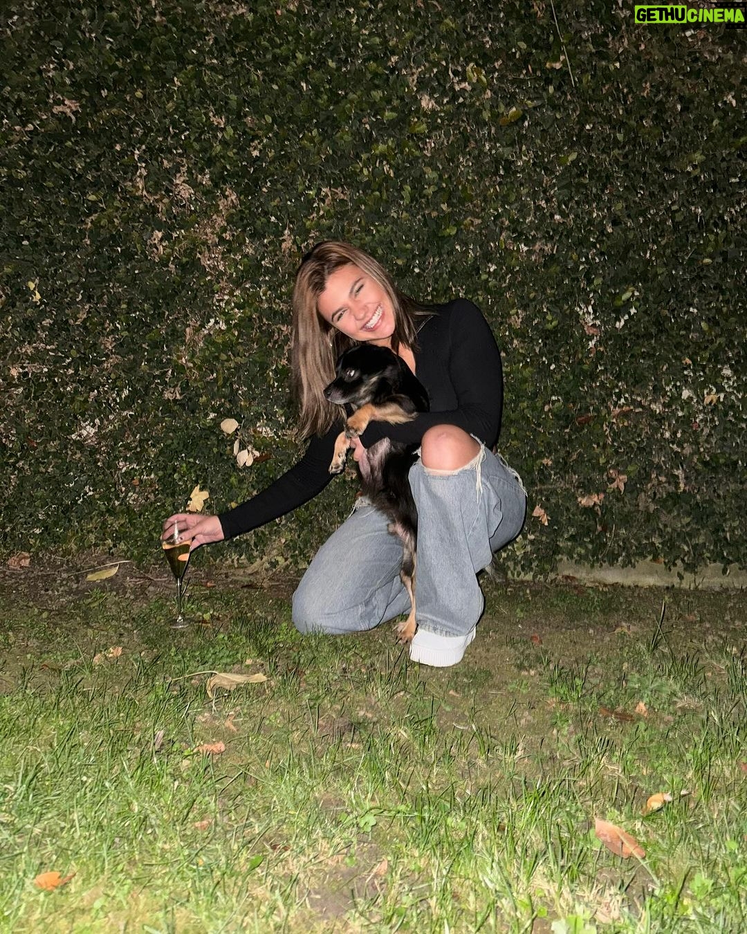 Amber Frank Instagram - My personality is loving my friends’ animals as if they are mine Los Angeles, California