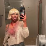 Amber Frank Instagram - Last years costume was one of my all time favorites ❤️🔪 What should I dress up as this year??