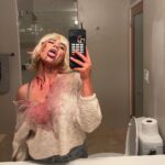 Amber Frank Instagram - Last years costume was one of my all time favorites ❤️🔪 What should I dress up as this year??
