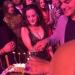 Ameesha Patel Instagram - THAILAND— PATTAYA—- About last nites Event —- club opening with my lovely friend @arbaazkhanofficial Dressed by n wearing @rockystarofficial n @rockystar100