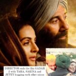 Ameesha Patel Instagram - Posted @withregram • @varindertchawla Actress #AmeeshaPatel who is immensely loved as SAKINA and is the heart and soul of #GADAR brand, played the role of a WIFE and a MOTHER in GADAR 1 and 2 and the actress add saying that IF Shes offered GADAR 3 whenever in life, then too it will remain the same for her or else I won’t be doing it won’t play a MOTHER IN LAW at all for atleast 10 years minimum! #bollywood #post #varinderchawla #bollywoodupdates #bollywoodcelebrity