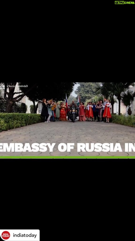 Ameesha Patel Instagram - Posted @withregram • @indiatoday Embassy of Russia in India held celebrations on the occasion of India’s #RepublicDay2024. #RussiaIndiaCelebrations #RepublicDay2024 #DiplomaticFestivities #IndoRussianRelations #EmbassyCelebration