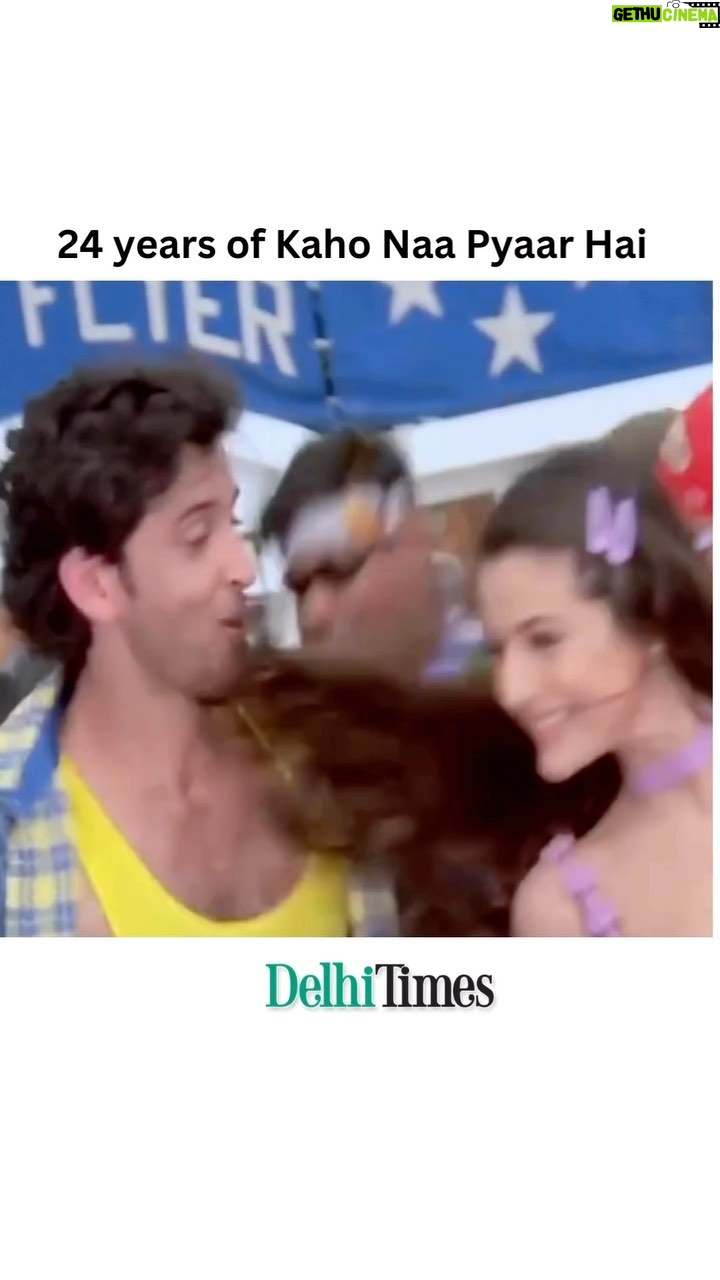 Ameesha Patel Instagram - Celebrating 24 years of timeless romance with Kaho Naa Pyaar Hai ❤️ . . . #kahonapyaarhai #hrithikroshan #amishapatel #hrithik #amisha #hrithikfc #amishafc #romance #iconicmovie #timeless #trendingreels #trending #viralreels #explorepage #fyp