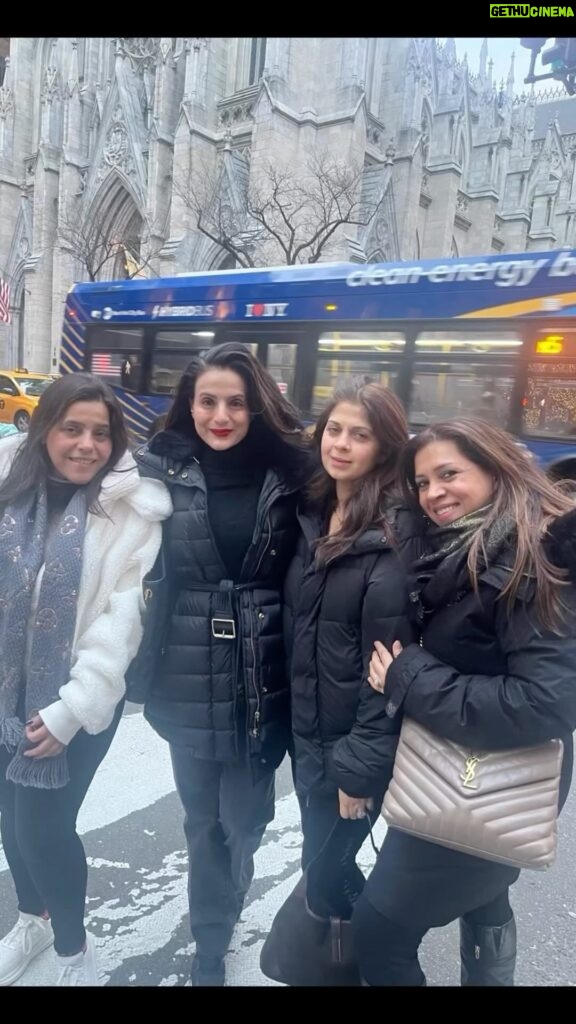Ameesha Patel Instagram - NEW YORK —-/ the GANG 💥💥💥
