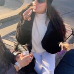 Ameesha Patel Instagram - New York— doing the New York things with my bestie @shabspatel100 — bagels n walking the streets — tall buildings and winter sunshine 🌞