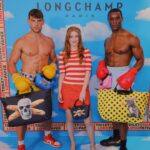 Amelia Gething Instagram – Big nana here. Big nana there. Big nana at @longchamp everywhere. 🍌 They’ve got nanas on bags and bags with baguettes. For it’s a collaboration with @toiletpapermagazineofficial don’t forget! So if you see a nana, remember this post. And remember I said you can use giant bananas as a boat. ⛵️ ☠️ 🥖 

💇🏼‍♀️ : @davidmcneilhair @brookshairsalon
📸 : @samuelmchurchill Longchamp