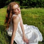 Amelia Gething Instagram – Well well well, what have we here? I believe it is a girl in her manic pixie cottagecore dream girl phase. Constantly wanting to just frolic around in long skirts with picnic baskets and squirrels 🐿️ (sadly, I have nilly a picnic basket or a furry friend in these photos but boy oh boy do I wish I did). I’m always on the search for others like myself, are there any manic pixie girls out there? Some fairy-core fellas? Bi girls that only date ‘golden retriever energy’ gamers? Or even some haunted house girlies perhaps? 👻🦇 Maybe we could start a cult together where we speak exclusively in lyrics by Sufjan Stevens, Mitski and Lana Del Ray? Maybe I’m getting ahead of myself … or maybe, just maybe, I’m onto something. 🧚🏼‍♂️🍦🌳 
Anyway, please enjoy these shots taken by the lovely @freddie_pearson @shotbyfrederick