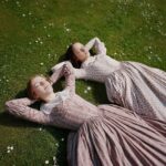 Amelia Gething Instagram - @bazaaruk 📷🌳 Photos by @rachellouisebrown1 . (Third photo is giving Bronte X hidden Korok vibes … “Yahaha!) Yorkshire