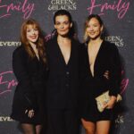 Amelia Gething Instagram - Genuinely so honoured and proud to be part of such an incredible film! And to be standing alongside this amazingly talented and lovely cast & crew is a privilege that I am very grateful for - last night was so fun! Emily is a beautifully powerful film and I cannot wait for you to see it 🖤 💄 : @es_hmua 👗 : @tillywheating @eudonchoi @jimmychoo @tasaki_intl #emilymovie