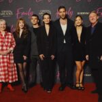 Amelia Gething Instagram - Genuinely so honoured and proud to be part of such an incredible film! And to be standing alongside this amazingly talented and lovely cast & crew is a privilege that I am very grateful for - last night was so fun! Emily is a beautifully powerful film and I cannot wait for you to see it 🖤 💄 : @es_hmua 👗 : @tillywheating @eudonchoi @jimmychoo @tasaki_intl #emilymovie