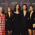 Amelia Gething Instagram - Genuinely so honoured and proud to be part of such an incredible film! And to be standing alongside this amazingly talented and lovely cast & crew is a privilege that I am very grateful for - last night was so fun! Emily is a beautifully powerful film and I cannot wait for you to see it 🖤 💄 : @es_hmua 👗 : @tillywheating @eudonchoi @jimmychoo @tasaki_intl #emilymovie