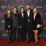 Amelia Gething Instagram - Genuinely so honoured and proud to be part of such an incredible film! And to be standing alongside this amazingly talented and lovely cast & crew is a privilege that I am very grateful for - last night was so fun! Emily is a beautifully powerful film and I cannot wait for you to see it 🖤 💄 : @es_hmua 👗 : @tillywheating @eudonchoi @jimmychoo @tasaki_intl #emilymovie