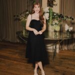 Amelia Gething Instagram – @britishvogue X @appletvplus launch lunch for #BadSisters – There was chocolate mousse, it was great The Petersham Floral court