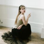 Amelia Gething Instagram - Outtakes with Dior 🖤 📸 : @stellamorais_ shot on film 🎞 👗 : @shellyvella @dior 💄 : @nickyweir_m_up 💇🏼‍♀️ : @shukeelhair