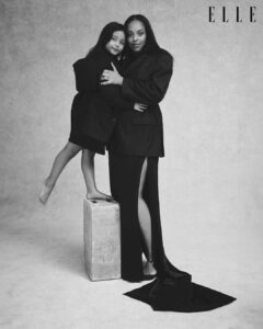 Amie Bramme Sey Instagram - Cuteness & coolness overload när Amie Bramme Sey och dottern Eira fotograferades för ELLEs stora kärleksnummer! 💕 Amie bär klänning från Ann Demeulemeester, kavaj från Gemme Collective. Eira bär kavaj från Gemme Collective och Arket. Fotograf: Alejandro Sonoro/Sauvage TV @alejandro_sonoro Stylister: Anna Fernandez/Lundlund och Lisa Lindqwister/Lundlund @annafernandezlgb @lisalindqwister Makeupartist: Ignacio Alonso/Lundlund @iggifly Hårstylist: Deshimona Nathanael/Mikas Looks @deshi1