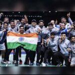 Amitabh Bachchan Instagram - India ! India !! India .. !!! #ThomasCup #TeamIndia #Proud