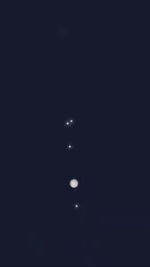 Amitabh Bachchan Instagram - What A Beautiful Sight...! 5 Planets Aligned Together Today... Beautiful And Rare... Hope You Witnessed It too.