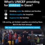 Amy Jackson Instagram - @unicef Needs in Gaza are rising every minute. UNICEF is providing life-saving, yet limited, supplies to families in Gaza. But MUCH more is needed. We are calling for an immediate humanitarian ceasefire, unrestricted humanitarian access across Gaza and immediate and safe release of all abducted children.
