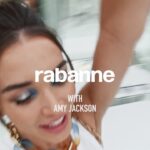 Amy Jackson Instagram - Reflections with @rabanne 🪩 Getting #PFW #RabanneMakeup ready for the show. Giving it the Rock ‘n Roll #RabanneMoods 🤘🏼 Paris, France