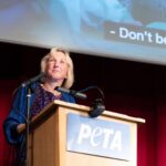 Amy Jackson Instagram - A wonderful weekend with @petauk , their wonderful President Ingrid Newkirk, the force to be reckoned with Poorva Joshipura and the whole PETA team. Thankyou for all that you do for animals across the globe 💚💪🏼 Thanks my fellow 🌱 @tobyshawphoto for the 📸 The Magic Circle