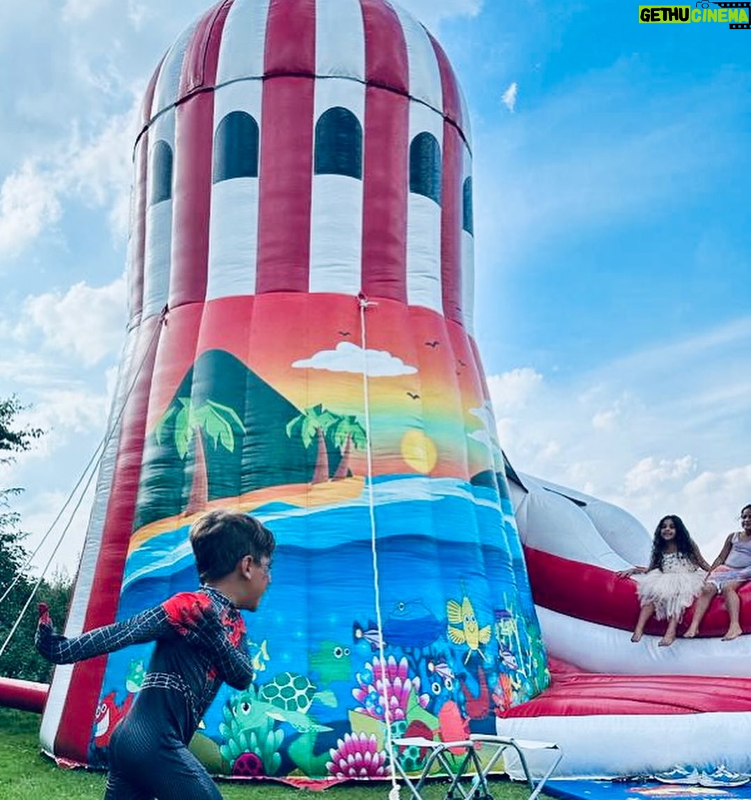 Amy Jackson Instagram - DreFest 🎪 My baby boy turned 4 this weekend and what a day we had! The best time with the best people ❤️ Love you endlessly DreDre x Special love and appreciation to the phenomenal team at @tattooedbakers for creating the dream cake for Andreas. We’ve had some cakes made them over the years but this one blew us away!