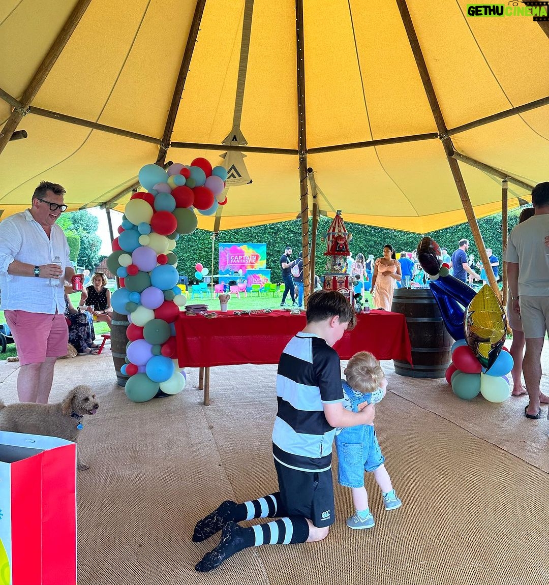 Amy Jackson Instagram - DreFest 🎪 My baby boy turned 4 this weekend and what a day we had! The best time with the best people ❤️ Love you endlessly DreDre x Special love and appreciation to the phenomenal team at @tattooedbakers for creating the dream cake for Andreas. We’ve had some cakes made them over the years but this one blew us away!