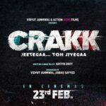 Amy Jackson Instagram - Are you #CRAKK enough to risk it all to follow your dream? The stage is set for the ultimate game of survival on 23rd February 2024 @mevidyutjammwal @aditya_datt @norafatehi @rampal72 @abbassayyed77 @actionherofilms @tseries.official #CrakkOn23rdFeb #JeetegaaTohJiyegaa