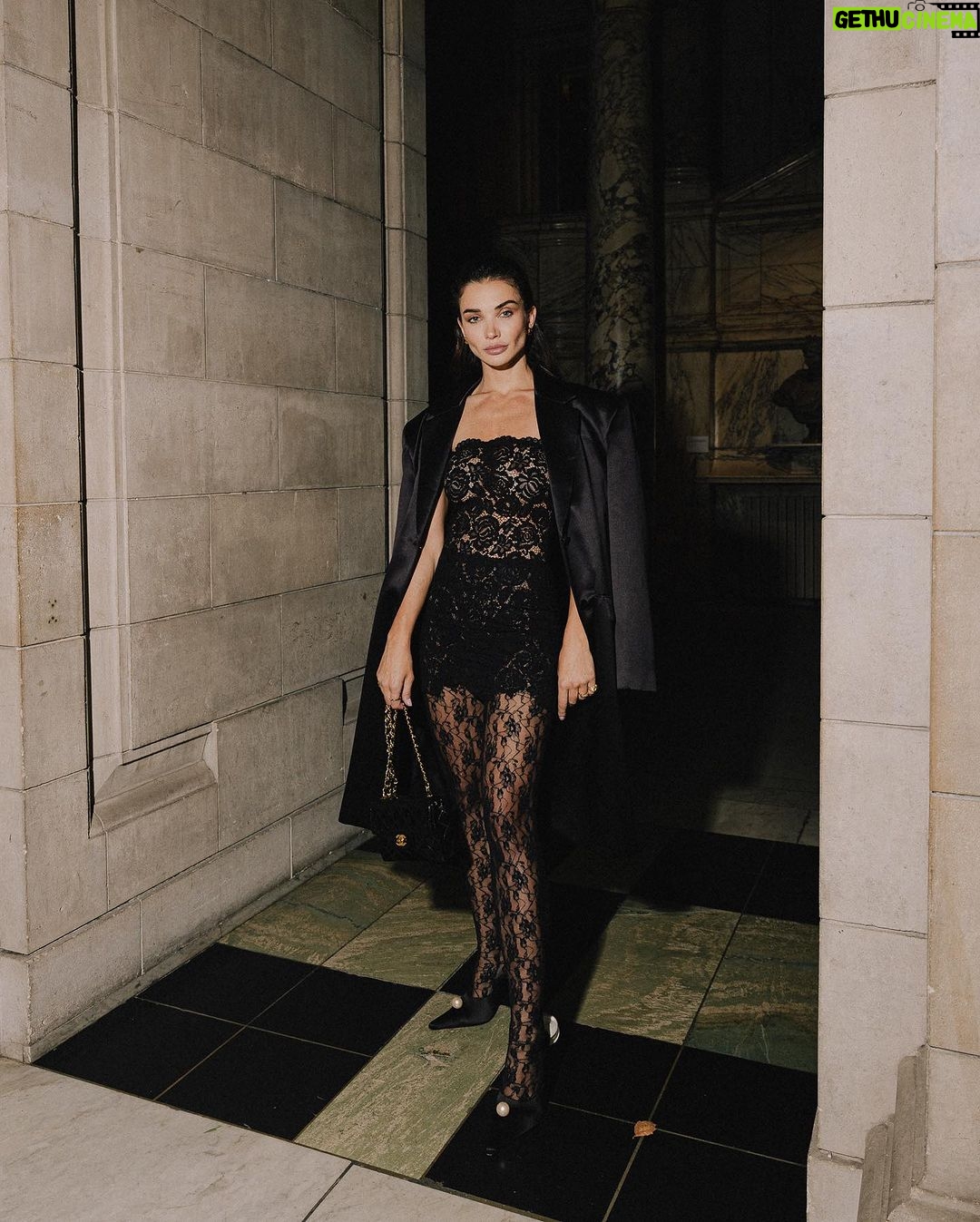 Amy Jackson Instagram - ICONIC!!! What a night at the V&A for @chanelofficial Gabriel Chanel Fashion Manifesto - @wildfreeinnocent we went to town on it β€οΈβπ₯! Styled by @jordannkelsey wearing @magdabutrym & @break.archive Makeup by @annainglishall_makeup Hair by @michaeltakispitsillides Shot by mi amore @rowben π«ΆπΌ V&A Museum