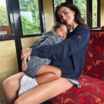 Amy Jackson Instagram - Happy Heads ❤️ Isle of Man