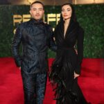 Amy Jackson Instagram - What an honour to be here in Jeddah for the third edition of the @RedSeaFilm Festival Opening Ceremony. #RedSeaFilmFestival is showcasing 130 films from 77 countries in over 47 languages over the next 10 days - a huge platform to the cinematic world. Congratulations @moalturki and the whole of #RSFF for such a momentous occasion and for all you do for young, ambitious filmmakers throughout the Middle East and worldwide 🙏🏼❤️ Lots of love to @timaabid.sa for dressing me in one of your incredible designs for the Red carpet ❤️‍🔥 I had a bit of competition from Ed 🕺🏻 I see you @joshuakanebespoke 😜 *** my feathers are faux FYI!!!! Hair and Makeup by my 🇮🇹❤️ @roberta_anzaldi_makeup_ @massimoserini.official @cinzia_carletti @esmeraldabrajovic and team 💪🏼 Jeddah, Saudi Arabia