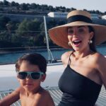 Amy Jackson Instagram - Fell head over heels in love with Bodrum ❤️ So much appreciation to Gozde, Dilan and Huseyin at @lujohotel for making our family holiday an unforgettable experience - memories to last a lifetime ✨ @aloyoga