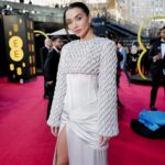 Amy Jackson Instagram - A magical night celebrating the pinnacle of film at @BAFTA! Huge congratulations to the incredible winners and nominees. The theater buzzed with electric energy, overflowing with talent and inspiration. ✨ Wearing @sabina.bilenko - thank you Sabina & Jazmin for all your help ❤️ Glam by @chykapuka & @lukebensoncreative 💯 @moalturki love ya ✨🙏🏼❤️ National Theatre Southbank