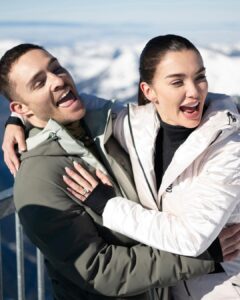 Amy Jackson Instagram - Hell YES 💍 Gstaad, Switzerland