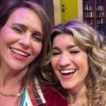 Amy Landecker Instagram - Went with my TV hubby last night to the musical inspired by the tv show where I met my real hubby who played a character who was in the musical where I watched the incredible @lulubellestiles play the musical version of the character I played on the tv show. No drugs (for me at least) were involved but it was what I imagine an acid trip to be like. What a brilliant cast and show. I laughed and balled my eyes out. Happy opening tonight to everyone involved A Transparent Musical @ctgla !!!! Mazel Tov!! #transparenttv #transisbeautiful #happypride #reunion #atransparentmusical Mark Taper Forum