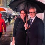 Amy Landecker Instagram – Got to spend a very wet and wonderful night at the Documentary Emmys celebrating my hubby @bradleywhitford and my brother @jayduplass (ok, fictional but not) who were nominated as producers of @notgoingquietlyfilm about one of the most inspiring people I have ever met @adybarkan and his quest to save the Affordable Care Act. It was truly incredible to be nominated (twice!) amongst so many inspiring films. Congrats to @nicholasbruckman and @povdocs and everyone who brought this incredible story to the screen. If you haven’t seen it yet, please check it out on @hulu #documentary #emmys #pbs