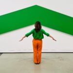 Amy Landecker Instagram - Twinning at The Broad. @thebroadmuseum