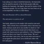 Amy Landecker Instagram - Thank you @pauladelstein for sharing this. thank you to all my friends who are posting with thoughtfulness and care. Instagram feels treacherous and helpful at the same time. I have felt so overwhelmed I haven’t been able to communicate at all but I have been grateful to those I love who do.