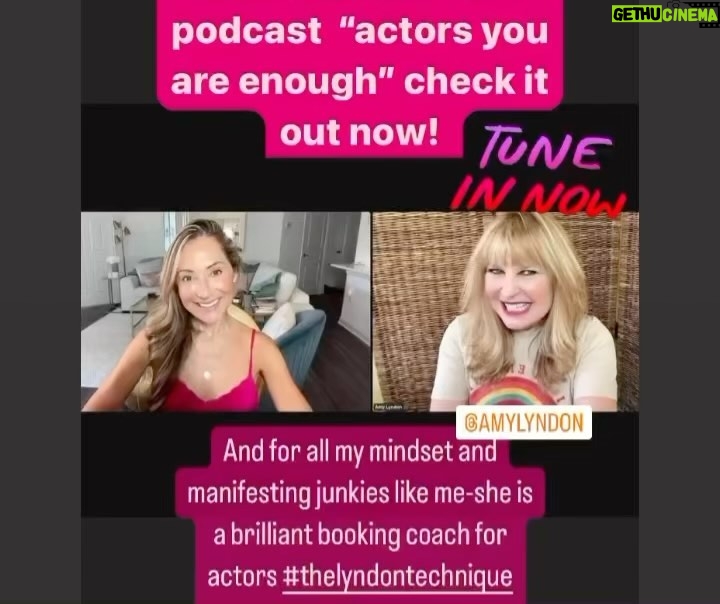 Amy Lyndon Instagram - My Podcast, “Actors! You Are Enough!!!” Season 2 launches today🎉 In this episode with Melissa Kathryn, we explore practical tips to help you embrace your true potential, manifest your dream reality, and reprogram your subconscious for success. Get ready to change your tomorrow by taking inspired action today! Remember that you have the power within you to believe in yourself, love yourself unconditionally, and manifest the reality of your dreams. By reprogramming your subconscious and taking small steps today, you can create a brighter and more fulfilling tomorrow. Keep shining your inner light, and know you are ENOUGH. Until next time, stay inspired! Melissa is a Certified Holistic Nutritionist, Master Life Coach, Mindset Expert, Globally Recognized Intuitive, Hypnotherapist, International Best-Selling Author, Host, and Speaker. She has been a featured TEDx speaker and has been featured on New York Live, The CW, NBC, ABC, Parade, Parents, Health, US Weekly, Reader’s Digest, and many more. She is also a writer for publications such as Real Simple, Mind Body Green, and Shape Magazine. Melissa’s show, “Wholeness,” is featured on LA Talk Radio on Wednesdays at 1pm PT/4pm ET. @melissakathrynofficial #podcastersofinstagrams #podcast #podcasting #tedtalks #thelyndontechnique #actorsyouareenough @iamenough.original #actors #actingadvice #actingcoach #inspirationalspeaker Hollywood, California