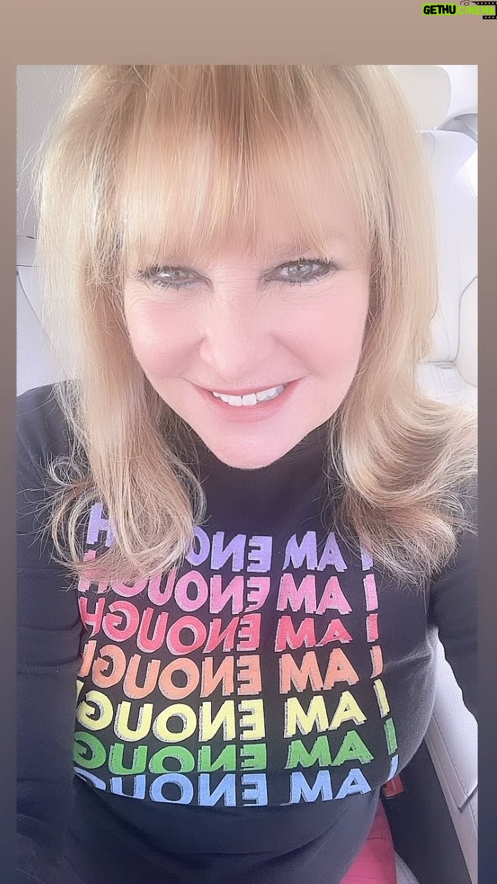 Amy Lyndon Instagram - I love you my amazing thespian friends today, tomorrow… always❤️ #loveday #iamenough #iam #youareenough #lovehard #actor Wearing: @iamenough.original