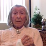 Amy Lyndon Instagram - Honoring my beautiful Nunu for today’s #throwbackthursday ❤️ In this clip from my documentary “Love Is A Tickle In The Heart” my Nunu shares her 99 year old view on Love! Do you agree with her? . . #docu #filmmaking #grandmother #throwback #love #throwback🔙