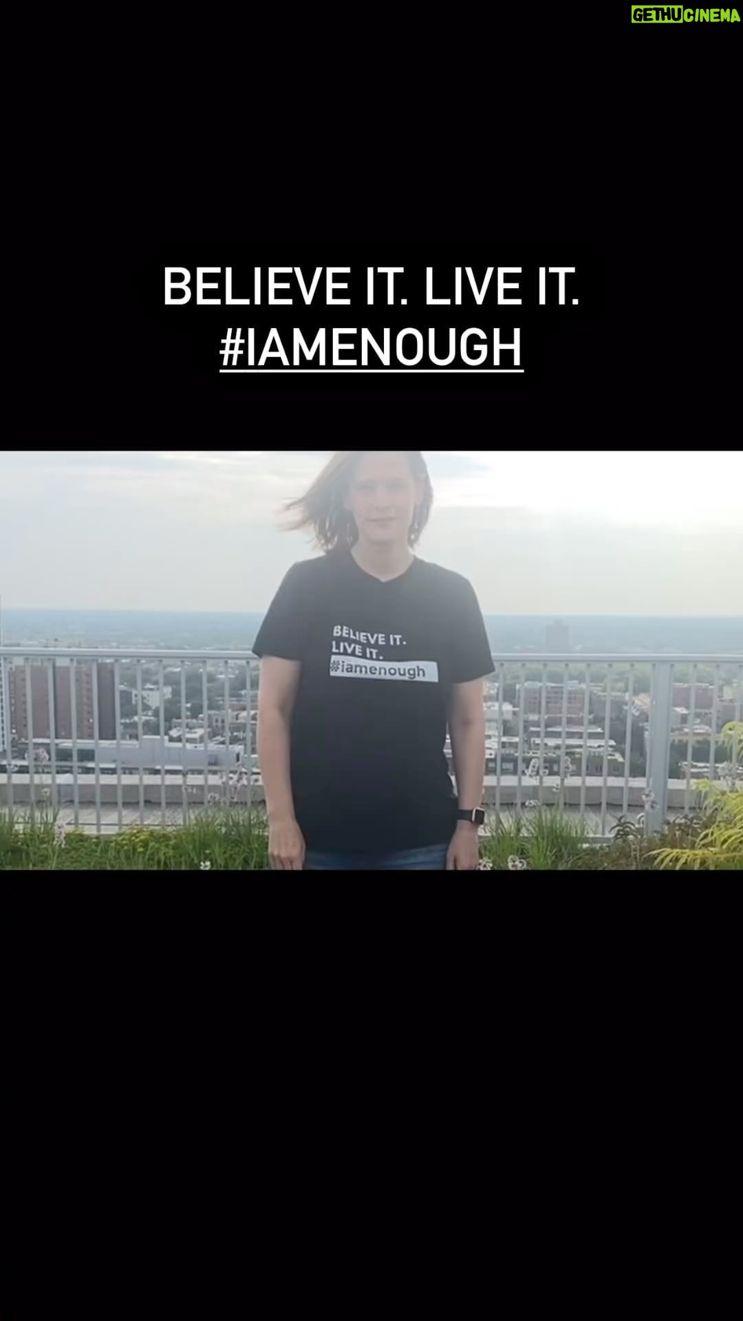 Amy Lyndon Instagram - Believe it. Live it. #iamenough @marlaseidell is Enough❤️ #linkinbio👆 Chicago, Illinois