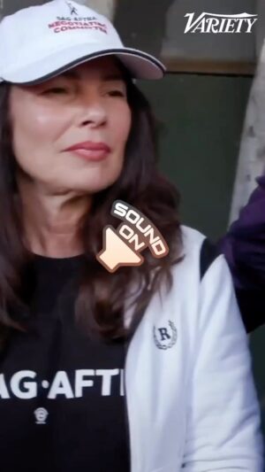 Amy Lyndon Instagram - #variety #frandrescher #strike #standstrong💪 #unitedfront #sagaftra #wakeuppeople