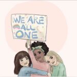 Amy Pemberton Instagram - Love this! 🙏🏻😍✊🏾✊🏿✊🏻✊🏽 @noharanda #weareallone
