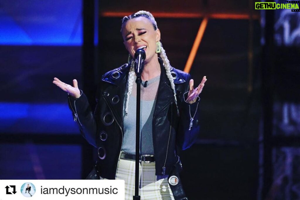 Amy Pemberton Instagram - SOOOOO EXCITED TO SEE THIS BEAUTY ON @nbcsongland TOMORROW NIGHT!!!!!!! SO PROUD OF YOU @iamdysonmusic 💪🏻💕🎙 Repost @iamdysonmusic ・・・ *Freaking out* I can’t believe it’s only 4 days away!! Monday 4/20 I’ll be on @nbcsongland pitching my song to @luisfonsi Can’t wait to share what was one of the most incredible experiences of my life so far!! Thank you to all the beautiful humans I met both on and off screen truly you all made this experience even sweeter ❤️#songland @shanemcanally @esterdean @ryantedder Here we go!!!