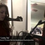 Amy Pemberton Instagram - This months challenge was to try and build a cover track from scratch...... .......yes....this absolutely looks like I have no friends to play with 🤔..you know what I mean...🤦🏻‍♀️...or sing with! 🤣Fell in love with @torikelly ‘s ‘I was made for loving you’ and felt inspired to try the wonderful @kinagrannis and @gardinersistersofficial version 🤷🏻‍♀️ #whyyyynot #beenawhile