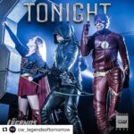 Amy Pemberton Instagram - #Repost @cw_legendsoftomorrow ・・・ World's finest legends. Season finale TONIGHT at 8/7c! #Legendsoftomorrow 💪🏻🙌🏻💕 xo